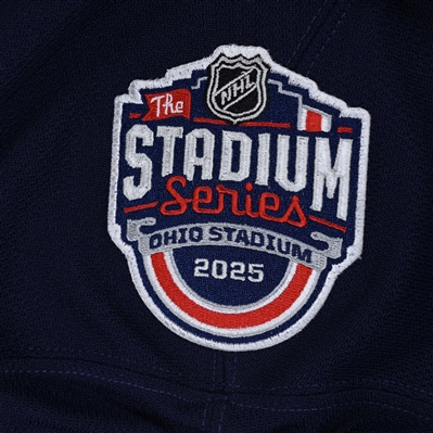 James van Riemsdyk - Navy Photo Shoot-Worn Jersey - 2025 Stadium Series